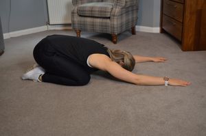 Child's pose